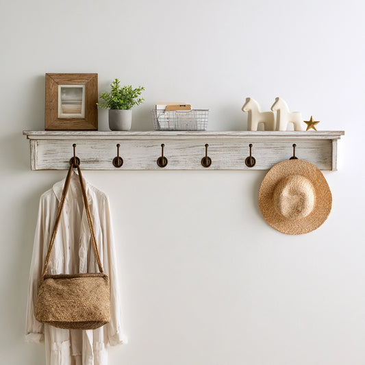 Onvirex farmhouse-style gray sideboard with clear form, ideal for dining room storage, against a white background.